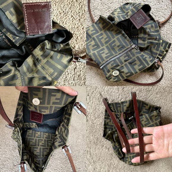 Authentic Fendi zucca monogram tote bag - Picture 6 of 7